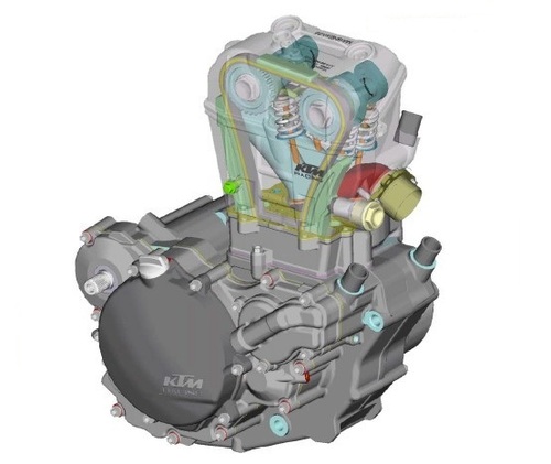 Product picture 2005-2006 KTM 250 SX-F Engine Service Repair Workshop Manual Download 