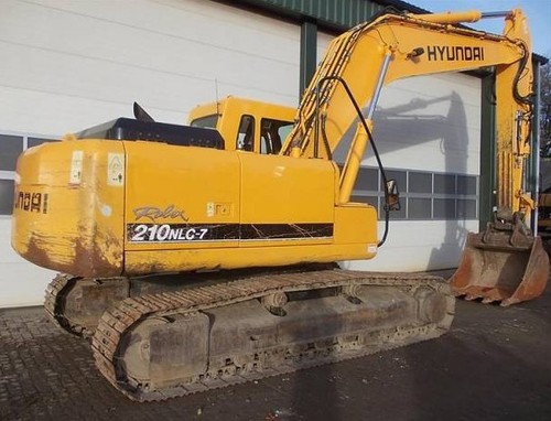 Product picture Hyundai R210NLC-7 Crawler Excavator Service Repair Workshop Manual DOWNLOAD
