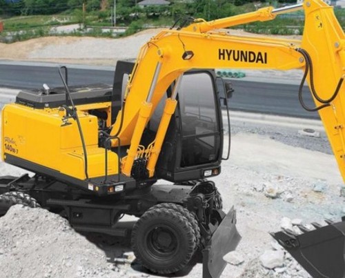 Product picture Hyundai R140W-7 Wheel Excavator Service Repair Workshop Manual DOWNLOAD