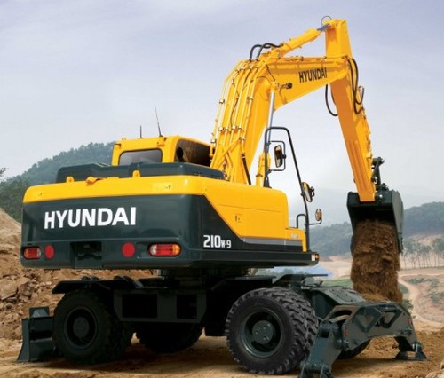 Product picture Hyundai R210W-9 Wheel Excavator Service Repair Workshop Manual DOWNLOAD