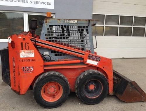 Product picture Thomas T133S Skid Steer Loader Service Repair Workshop Manual DOWNLOAD