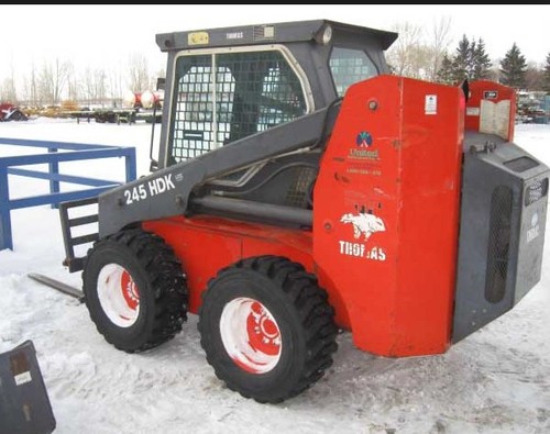 Product picture Thomas T245 HDK Skid Steer Loader Parts Manual DOWNLOAD (S/N LM001300-LM001600)