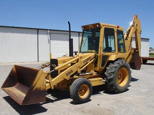 Product picture Ford 550 555 Tractor Backhoe Loader Service Repair Workshop Manual DOWNLOAD