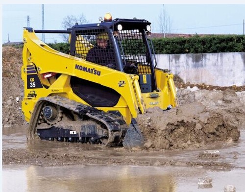 Product picture Komatsu CK35-1 Skid Steer Loader Service Repair Workshop Manual DOWNLOAD (SN: F00003 and up)