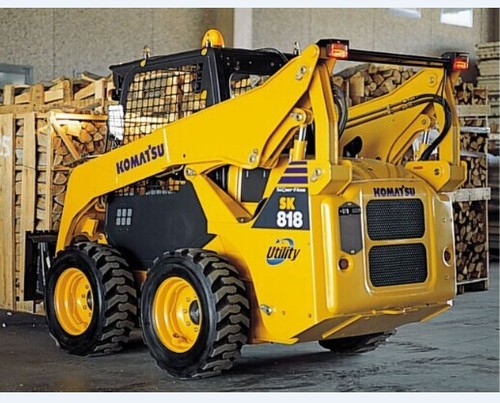 Product picture Komatsu SK818-5, SK820-5 turbo Skid Steer Loader Service Repair Workshop Manual DOWNLOAD (SN: 37BF50111 and up, 37BTF50112 and up)