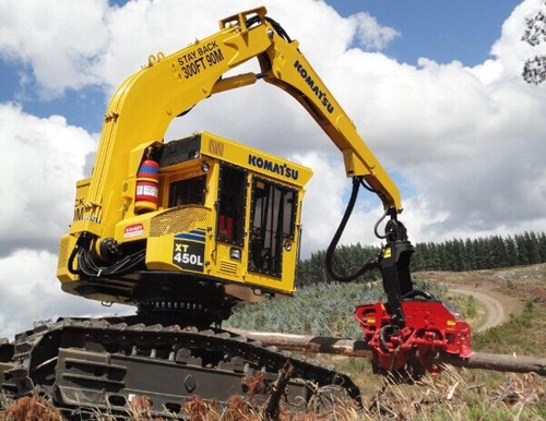 Product picture Komatsu XT430-2, XT430L-2, XT445L-2, XT450L-2 CRAWLER FELLER BUNCHER Service Repair Workshop Manual DOWNLOAD