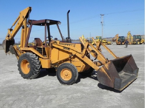 Product picture Case 580E Super 580 E Backhoe Loader Service Repair Workshop Manual DOWNLOAD